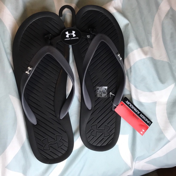under armor flip flops